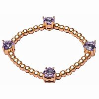 Boutique Chic Amethyst Love Bracelet
