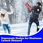 XRT Snowball Slingshot Launcher - Red