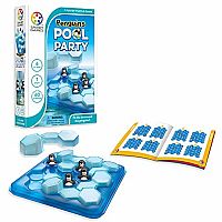 Penguins Pool Party Puzzle Game.