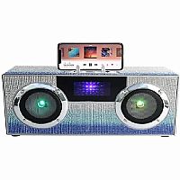 Bling Mini BoomBox with Phone Holder  