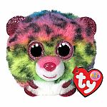 Dotty - Multicolour Leopard TY Puffies.