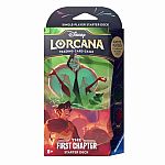 Disney Lorcana TCG: The First Chapter - Starter Deck: Daring and Deception. 