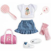 Corolle Girls Romantic Dressing Room Clothing Set. 