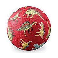 7" Playball/Dinosaurs Red 