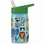 Jungle Animals - Tritan Drinking Bottle  
