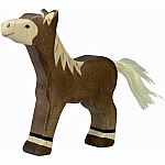 Dark Brown Foal - Standing Figure