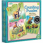 Counting Puzzles: Animals - Eeboo.  