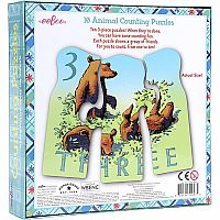 Counting Puzzles: Animals - Eeboo.  
