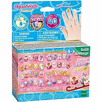 Aquabeads Nail Studio - Hearts Nail Refill Kit