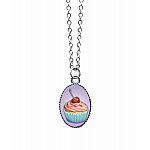 Yummy Cupcake Necklace