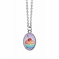 Yummy Cupcake Necklace