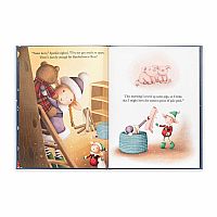 Eldo Elf and the Patchwork Bashful Bunny Book - Jellycat