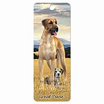 Great Dane - 3D Bookmark