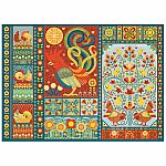 Scandi Chicken Quilt - Cobble Hill