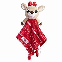 Baby's First Christmas Rudolph the Red-Nosed Reindeer Blanket - Clarice.