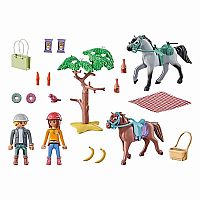 Horses of Waterfall: Horseback Riding Trip to the Beach with Amelia and Ben