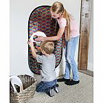 Giant Sensory Rainbow Reversible Sequin Wall Toy with Stencils 