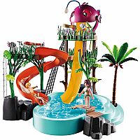Family Fun: Water Park with Slides