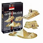 3d Puzzle: Egyptian Pyramids - 38 Pieces
