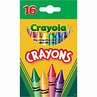 16 Crayons.