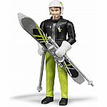 Skier with Accessories.