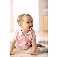 Enchanted Butterflies Wooden Pacifier Chain