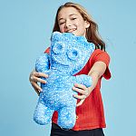 Sour Patch Kid Plush Pillow - Blue.