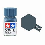Flat Medium Blue - XF-18 - Tamiya Color Enamel Paint .
