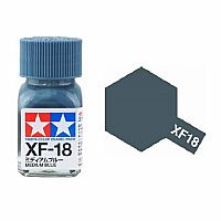 Flat Medium Blue - XF-18 - Tamiya Color Enamel Paint .