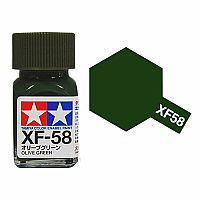 Flat Olive Green - XF-58 - Tamiya Color Enamel Paint .