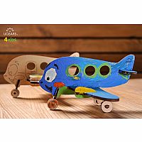 UGears Coloring Model - Airplane 