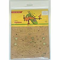 UGears Coloring Model - Biplane 