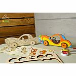 UGears Coloring Model - Car
