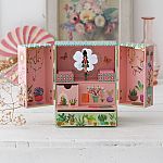 Secret Garden Musical Wooden Jewelry Box.