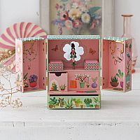 Secret Garden Musical Wooden Jewelry Box.