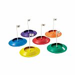 Rubber Golf Putting Cups - Set of 6