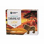 Lion Soapstone Carving Kit  