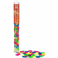 Plus-Plus Mini Maker Tube: Neon Colour Mix