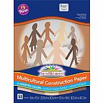 50pk Multicultural Construction Paper - 9x12