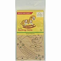 UGears Coloring Model - Rocking Horse 