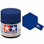 Gloss Blue - X-4 - Tamiya Color Acrylic Paint