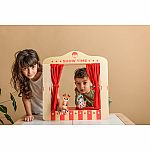 Wooden Tabletop Puppet Theater 
