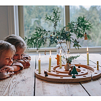 Birthday and Advent Spiral, Natural