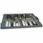 Backgammon - 18 inch Grey Vinyl Case