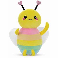 Bumblebee Fleece Plush Pillow