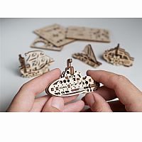 UGears U-Fidgets: Ships - 4 Models   