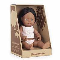 Doll Indigenous Baby Boy - 15 inch