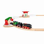 Christmas Steaming Train Set.