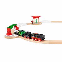 Christmas Steaming Train Set.