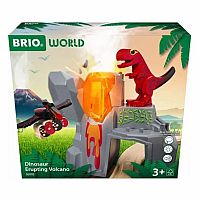 Brio World: Dinosaur Erupting Volcano.
